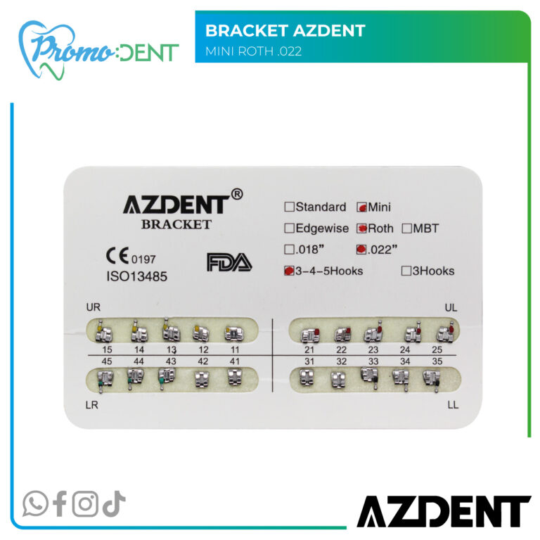 Brackets Azdent Mini Roth 0.022