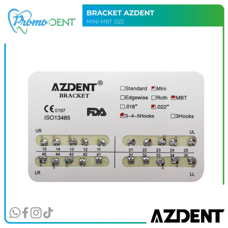 Bracket Azdent Mini MBT 0.022