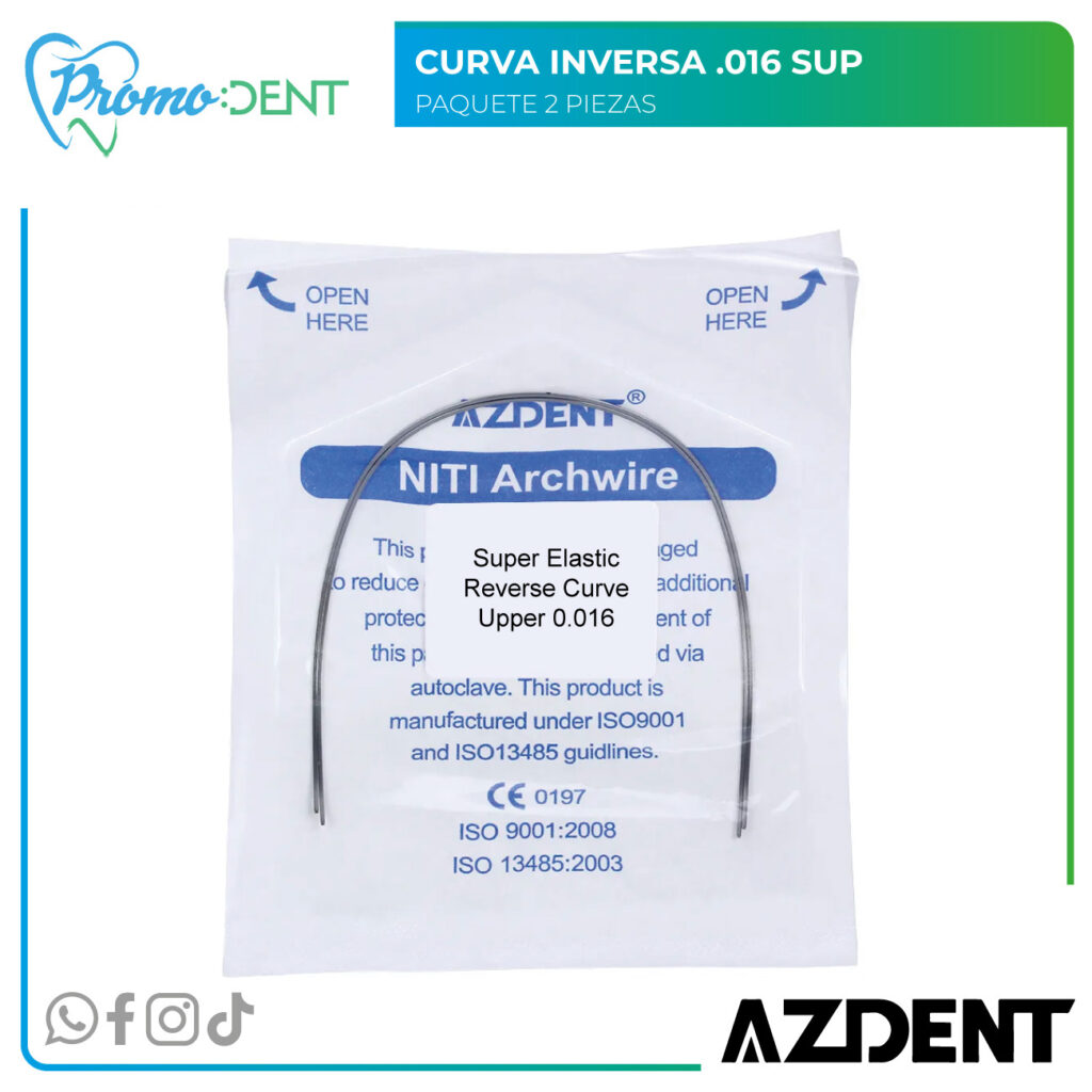 Arco Curva Inversa 0.016 Superior
