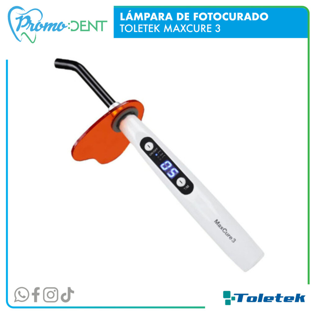 Lámpara Fotocurado MaxCure 3 Toletek